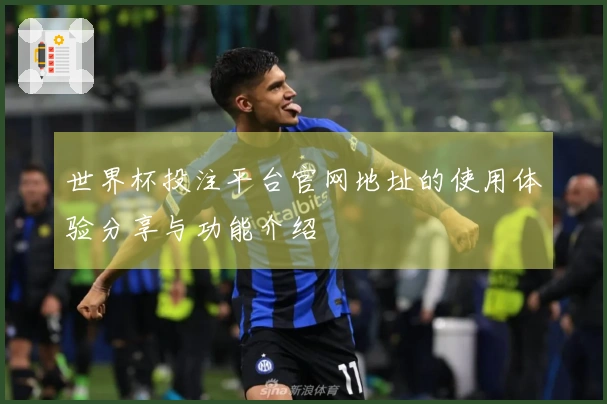 世界杯投注平台官网地址的使用体验分享与功能介绍
