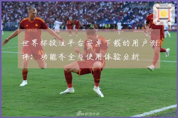 世界杯投注平台安卓下载的用户测评：功能齐全与使用体验分析