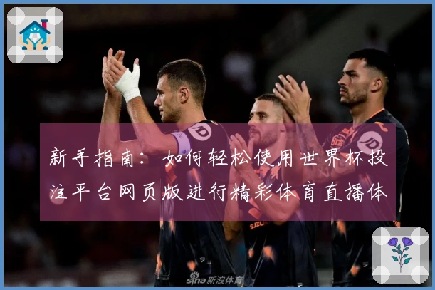 新手指南：如何轻松使用世界杯投注平台网页版进行精彩体育直播体验